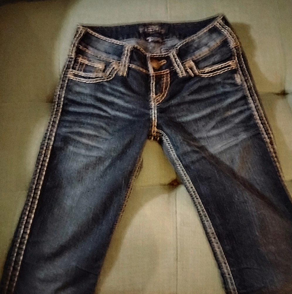 EUC SILVER "MCKENZIE" JEANS